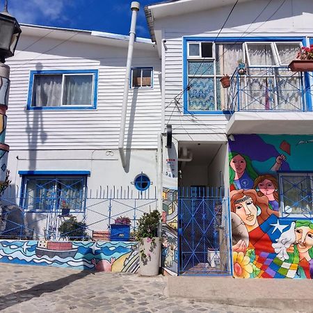 Hostal Destino Bellavista Valparaíso Dış mekan fotoğraf