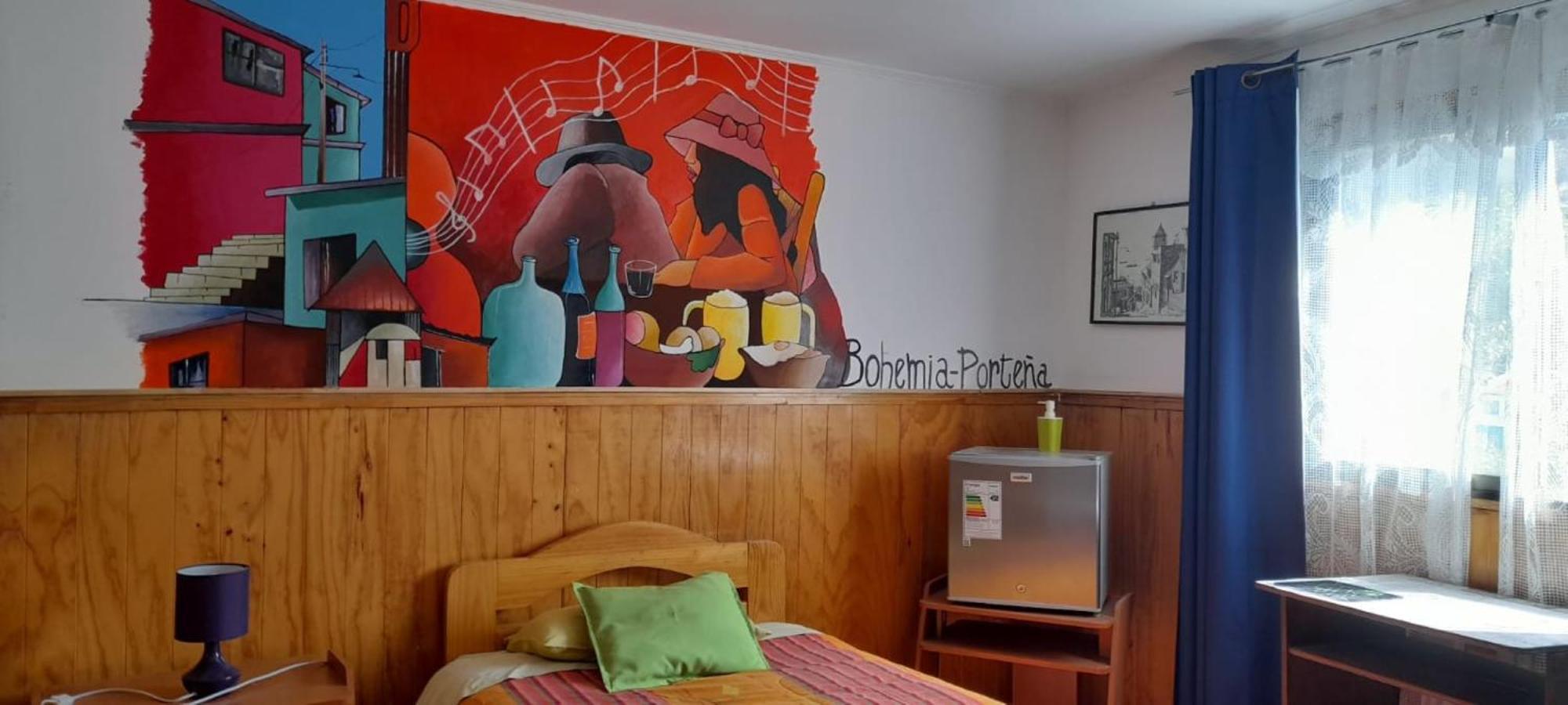 Hostal Destino Bellavista Valparaíso Dış mekan fotoğraf