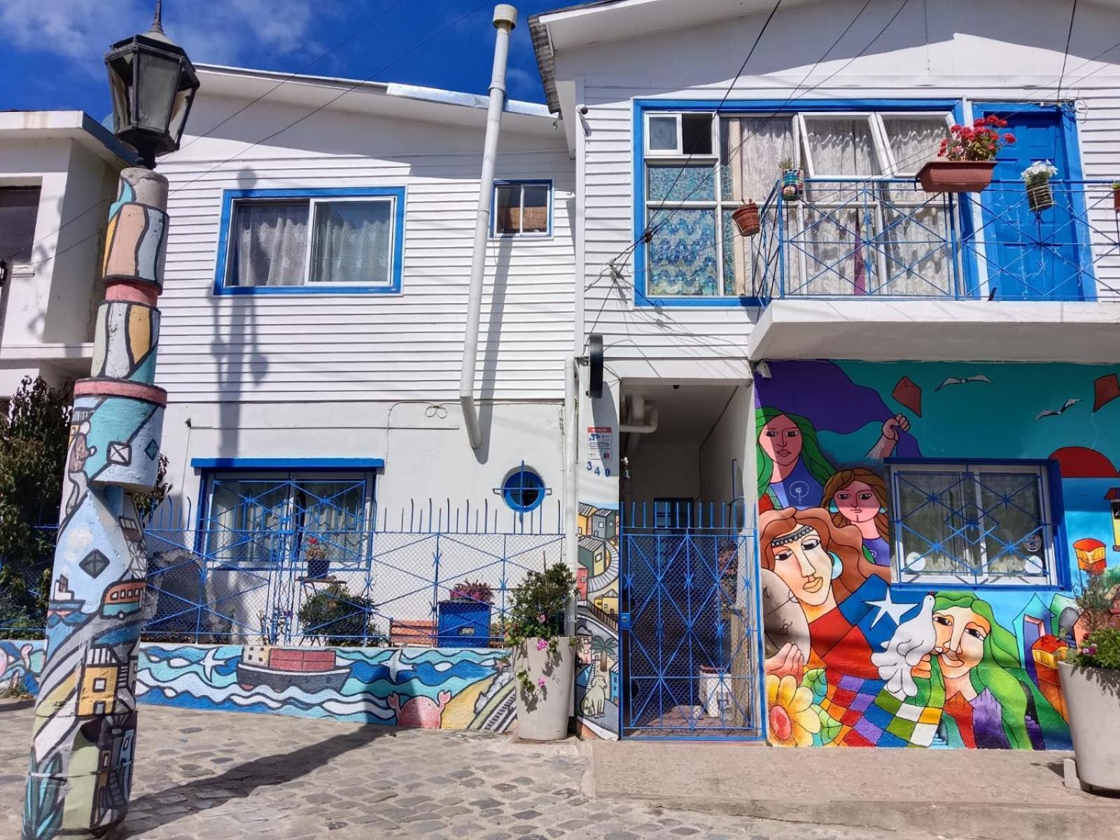 Hostal Destino Bellavista Valparaíso Dış mekan fotoğraf