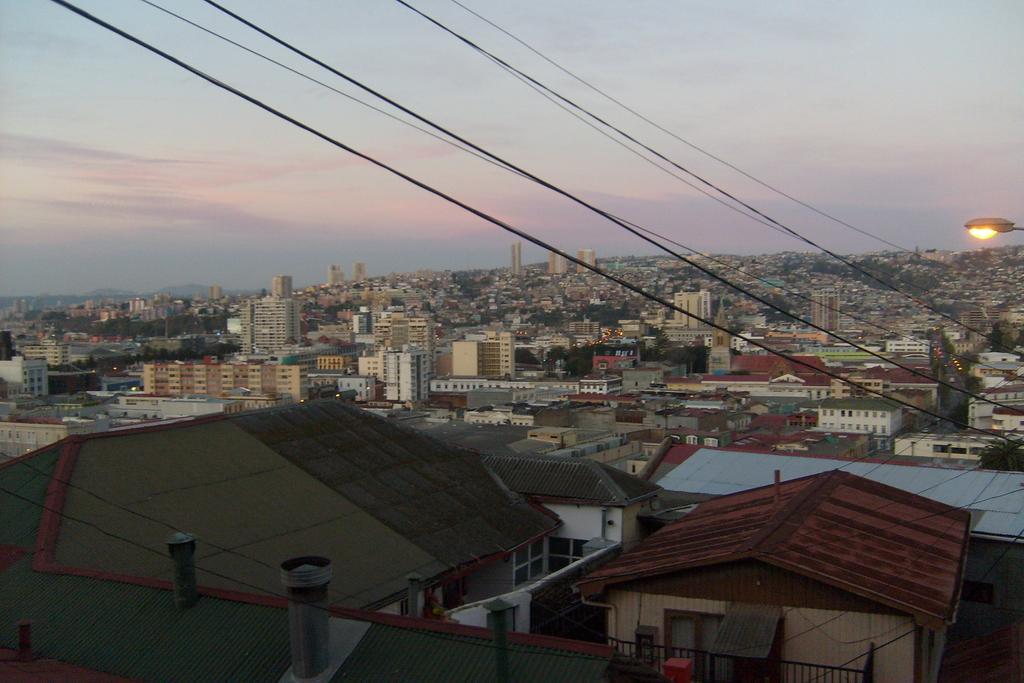 Hostal Destino Bellavista Valparaíso Dış mekan fotoğraf